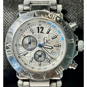 Men's Gc-1 Sport Chronograph Watch (Ref. X47008G1) New Battery